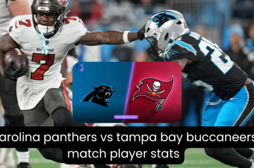 carolina panthers vs tampa bay buccaneers match player stats