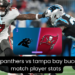 carolina panthers vs tampa bay buccaneers match player stats