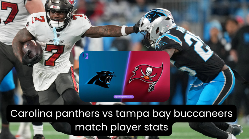 carolina panthers vs tampa bay buccaneers match player stats